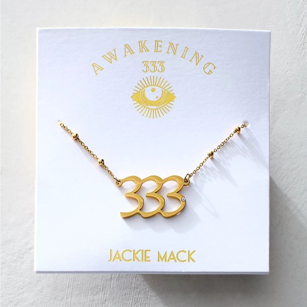 NWT Angel Number Necklace